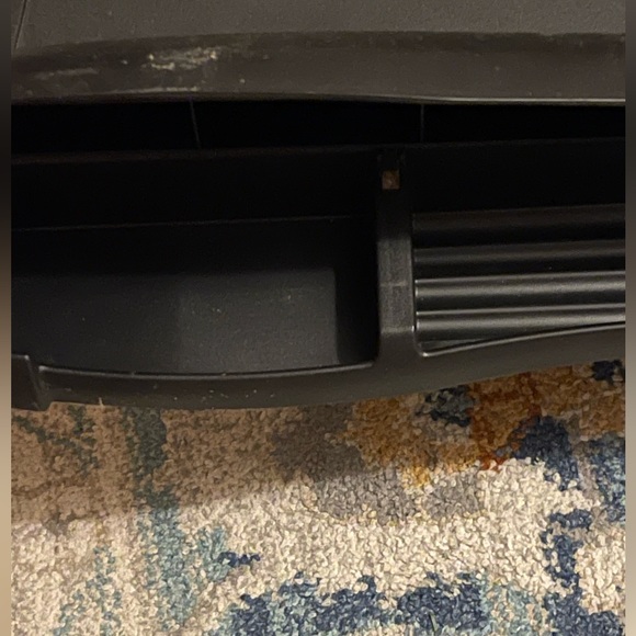 Under Desk Retractable Keyboard Tray with supply compartments - Picture 5 of 7